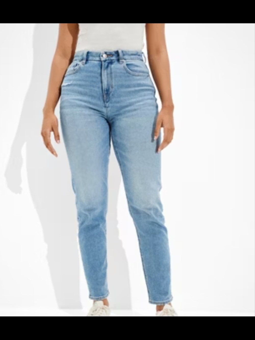 American Eagle Outfitters High-Rise Light Wash Women's Jeans